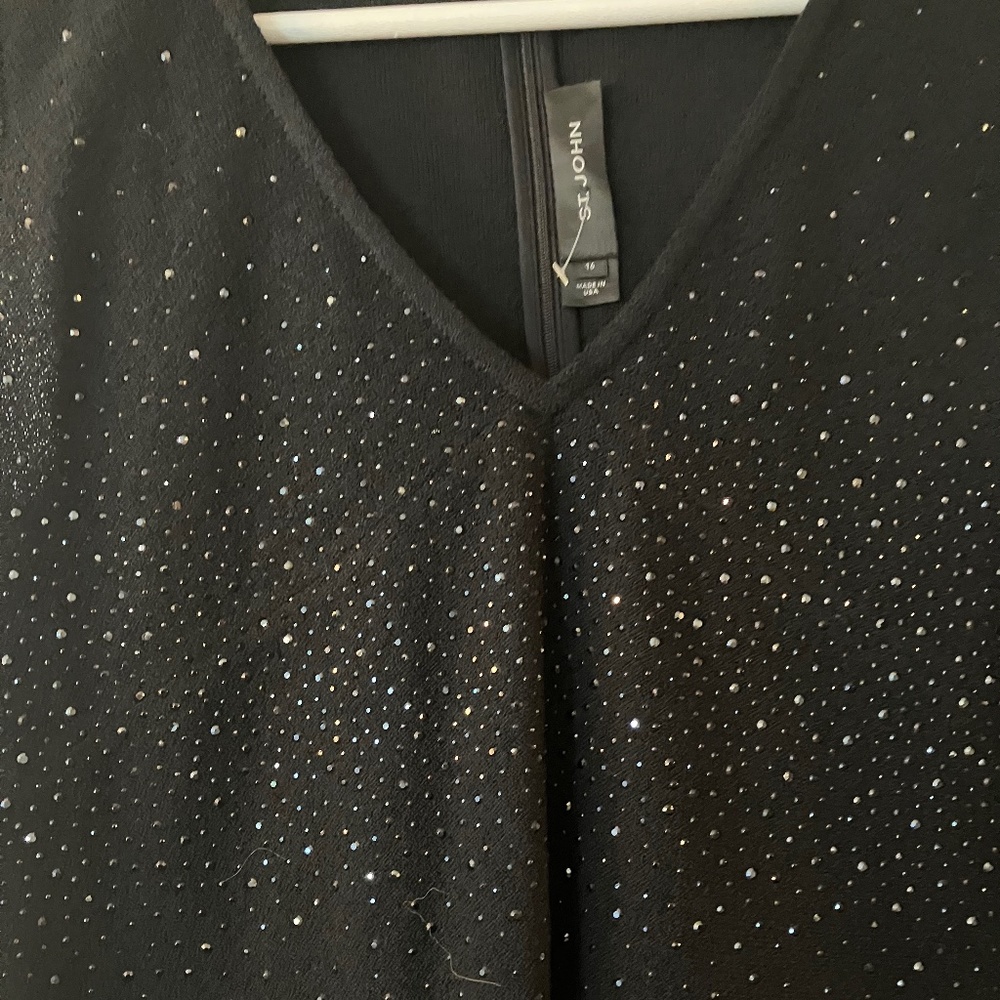 St John Knit Dress with Sparkle